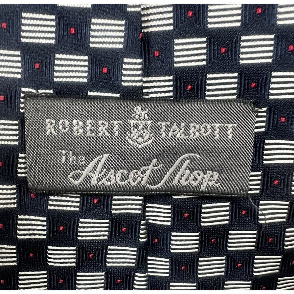 Robert Talbott Silk The Ascot‎ Shop Tie Vintage Twill 58"x3.875"